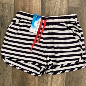 Brand new with tags navy striped shorts!